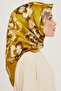 Silk Scarf 2025 Winter 9234-31 Oil Green Sura - 3