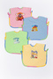 12 Pack Baby Bibs with Oilcloth Waterproof 29*35 cm Scented with Drawstring on the Sleeve - 5