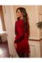 Degaje Women's Dress with Drape Detail at the Neckline - 3