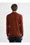 Polo Neck Men's Knitwear Sweater - 4