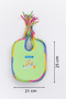 12 Pack Baby Bibs with Oilcloth, Waterproof 21*25 Cm, Scented Drawstring - 2