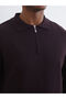 Polo Neck Men's Knitwear Sweater - 3