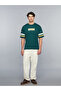 Esvab • Modern & Distinctive Zero Roba Collar Slogan Printed Combed Cotton Men's T-Shirt - 3