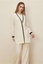 V-Neck Suit with Pants 46186 - 2