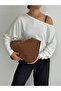 Suede Quality New Model Knitted Hand and Shoulder Bag - 4