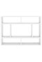 Wall Shelf White 75x16x55 cm Engineered Wood - 4