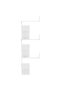 Wall Corner Shelf White 45x45x147 cm Engineered Wood - 4