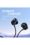 Type C Wired Earphones- Halo Airy- Black - 2
