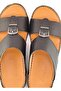 A E T Handmade Arabic Sandals For Men | Outdoor Mens Slippers | Genuine Embossed Leather with Buckle - 3