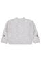 Sequin Star Embroidered Cardigan for 2-5 Years Old - Gray - 2