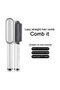 Multifunctional Hair Straightener Brush - Heating Curler, Straightener, Styler Comb for Hair & Beard - 3