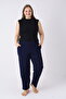Women's Wide Cut Pocket Casual Single Bottom Pants - 3