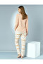 Pocketed Thermal Lightweight Soft Pajama Set - 5