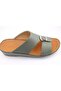 A E T Handmade Arabic Sandals For Men | Outdoor Mens Slippers | Genuine Embossed Leather with Buckle - 3