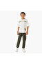 Solid Cargo Joggers with Drawstring Closure and Pockets - 2