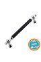Kitchen Drawer Furniture Cupboard Cabinet Door Handles Knob Pull Handle 160 mm Chrome Black Metal - 5