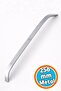 Furniture Drawer Kitchen Cabinet Cupboard Handles Knob Handle Chrome Silver Metal Handle 256 mm - 25.6 cm
