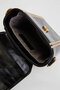 Black Rectangular Stitched Handbag - 3