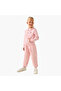 Solid Joggers with Drawstring Closure and Pockets - 2