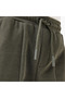 Solid Cargo Joggers with Drawstring Closure and Pockets - 5