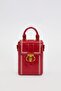 Red Rectangular Handbag