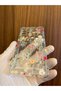 Samsung Galaxy A53 Silicone Phone Case Cover with Wraparound/Flower Print and Card Holder - 4