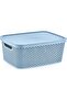 Bezsell Life Series Storage Box 13 Liters – with Patterned Lid, Large Volume and Stylish Design 1027645 - 2
