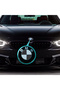 11×4 نصف دائرة + 1×2 نصف دائرة لشعار BMW، مجموعة ملصقات بأحجام مختلفة (46 قطعة)