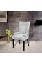 Armchair Silver Velvet