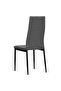 Dining Chairs 4 pcs Light Grey Fabric - 5