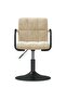 Swivel Dining Chairs 2 pcs Cream Velvet - 2
