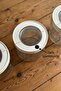 Lengo 6-Pack 850 ml Sealed Vacuum Borosilicate Glass Food Storage Jar - 7