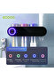 Hygienic Wall-Mounted Electric Toothbrush Holder – 3 Cups, UV Sanitizer - 2