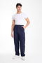 Men's Relaxed Fit Pleated Classic Baggy Trousers