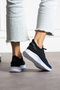 Black Sax Unisex Washable Comfortable Breathable Odorless Knitwear Sports Shoes Sneaker 015 - 4