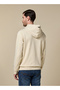 The Warm Dune Beige Cotton Hoodie - 5