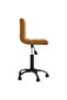 Swivel Dining Chair Brown Velvet - 2