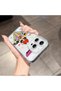 iPhone 16 Pro Compatible Case Camera Protection Transparent Ultra Thin Silicone Cover Cartoon Patterned - 6