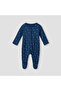 Printed Sleepsuit with Long Sleeves and Zip Closure - Set of 3 - 3