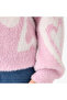 Heart Print Pullover with Long Sleeves - 5