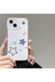 iPhone 14 Compatible Case Camera Protected Transparent Ultra Thin Silicone Cover Star - 2