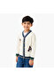 Boys V-neck Cardigan with Teddy Applique - Long Sleeves
