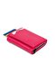 Women's Pink Mechanical Card Holder and Wallet - 3