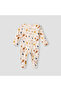 Printed Sleepsuit with Long Sleeves and Zip Closure - Set of 3 - 2