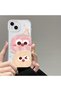حافظة متوافقة مع هاتف iPhone 14 Plus، حماية للكاميرا، غطاء من السيليكون الشفاف فائق النحافة، نمط كرة الفحم الصغيرة - 2