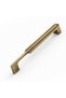 Furniture Drawer Cabinet Door Handle Durable Handle Handles Black160 mm Antique Yellow Metal Handle - 2