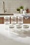 Lengo 9-Piece 850 ml Sealed Vacuum Borosilicate Glass Food Storage Jar - 4