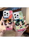 iPhone 16 Pro Compatible Case Camera Protection Transparent Ultra Thin Silicone Cover Cute Police - 8