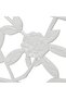 Garden Bench 100 cm Cast Aluminium White - 2