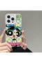 iPhone 15 Pro Compatible Case Camera Protection Transparent Ultra Thin Silicone Cover Cute Police - 3